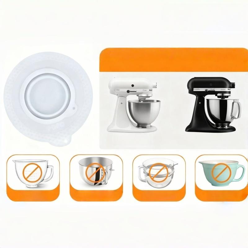 Kitchenaid Baking Bowl - 1Pcs DIY Silicone Mixers Bowl Lid