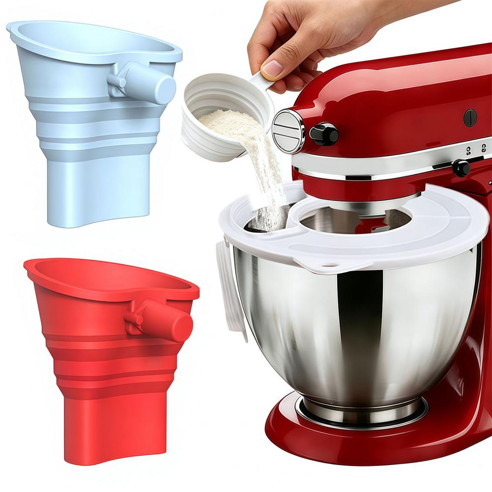 Kitchenaid Baking Bowl - Stand Mixer Splash Guard Silicone Flour
