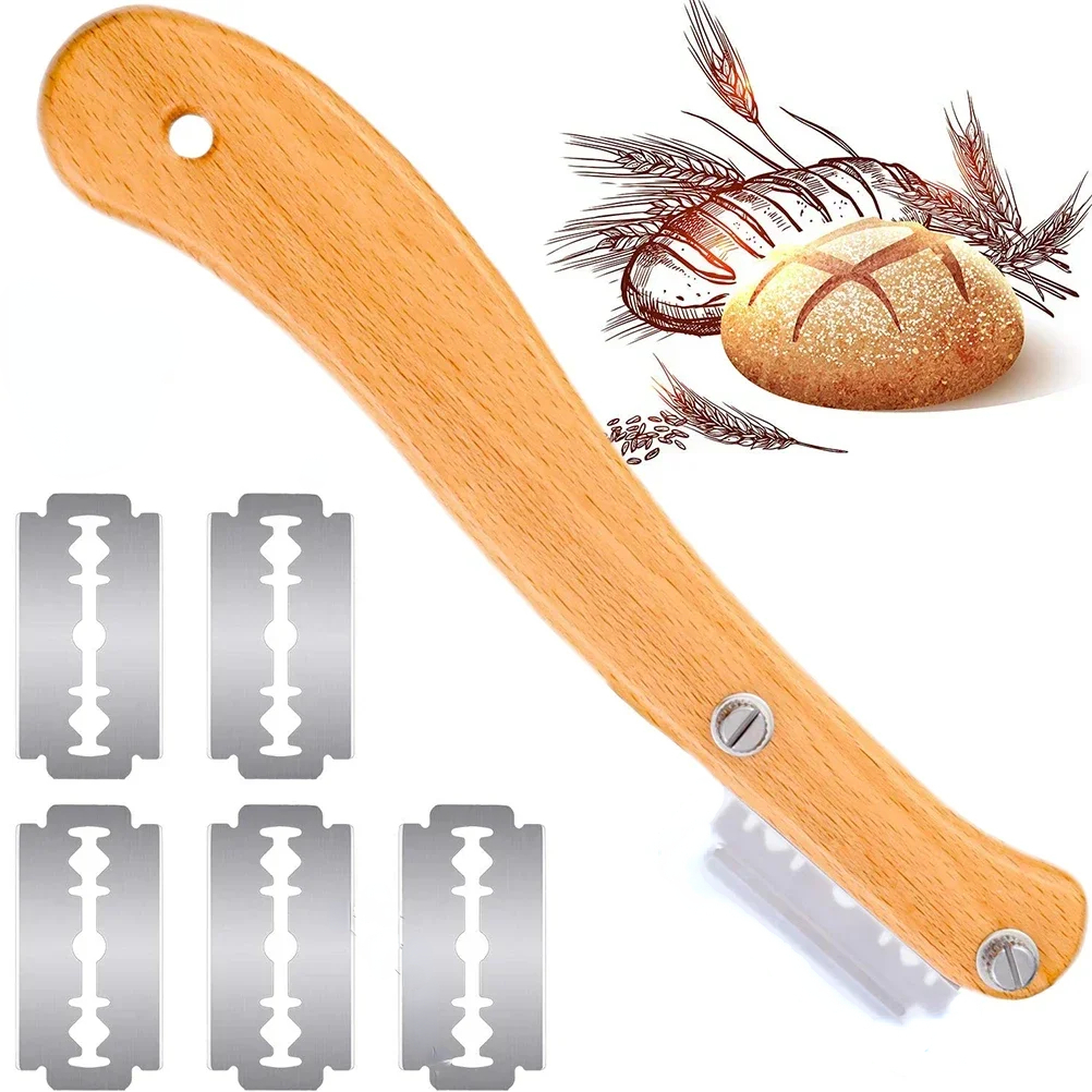 Bread Cutter Lame Wooden Handl - огляд і ціна Bread Lame Scoring