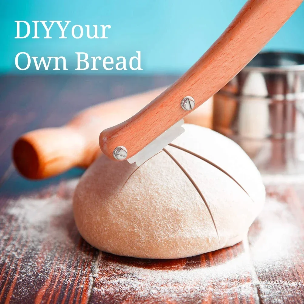 Bread Cutter Lame Wooden Handl - огляд і ціна Bread Lame Scoring