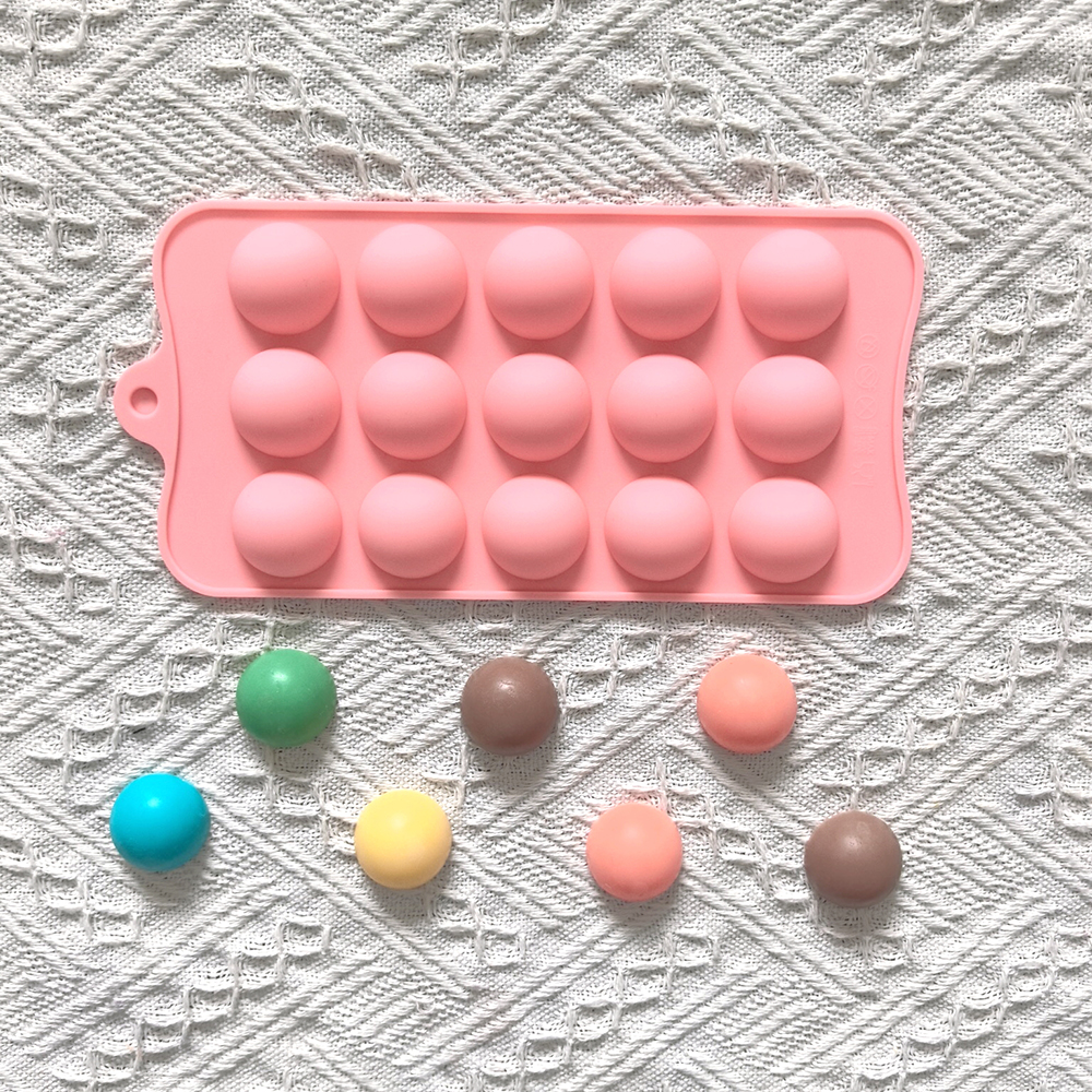 15 cavity semi-circular chocol - огляд і ціна Kitchen Tools In Baking
