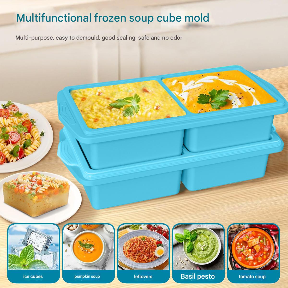 Large Silicone Ice Cube Mold w - огляд і ціна Kitchen Baking Organization