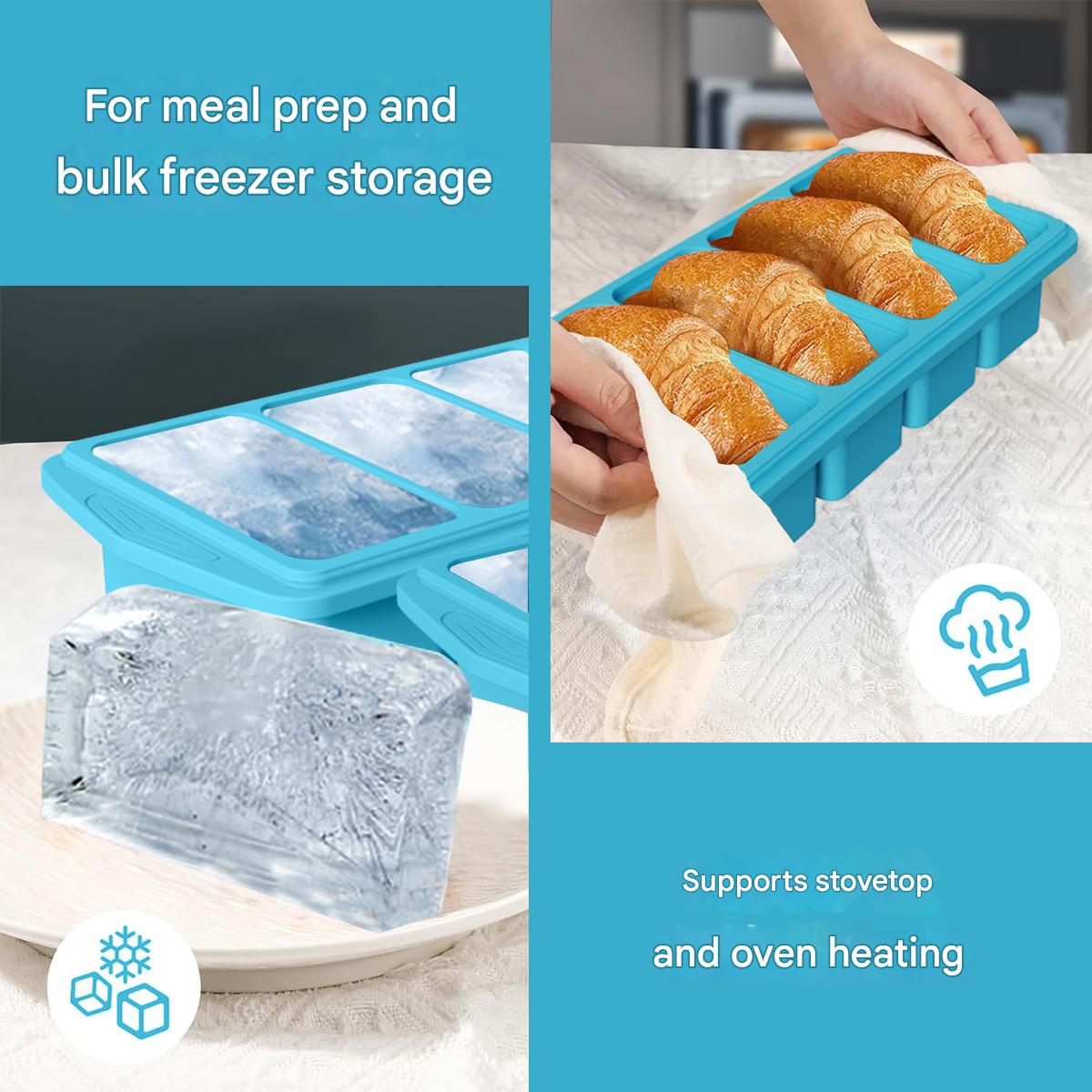 Large Silicone Ice Cube Mold w - огляд і ціна Kitchen Baking Organization