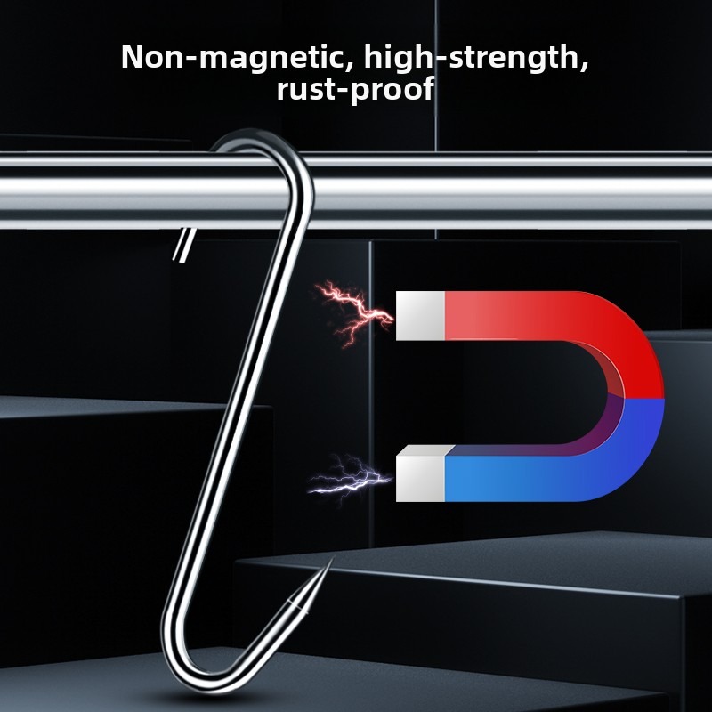 Stainless Steel S-hook With Po - огляд і ціна Kitchen Baking Organization