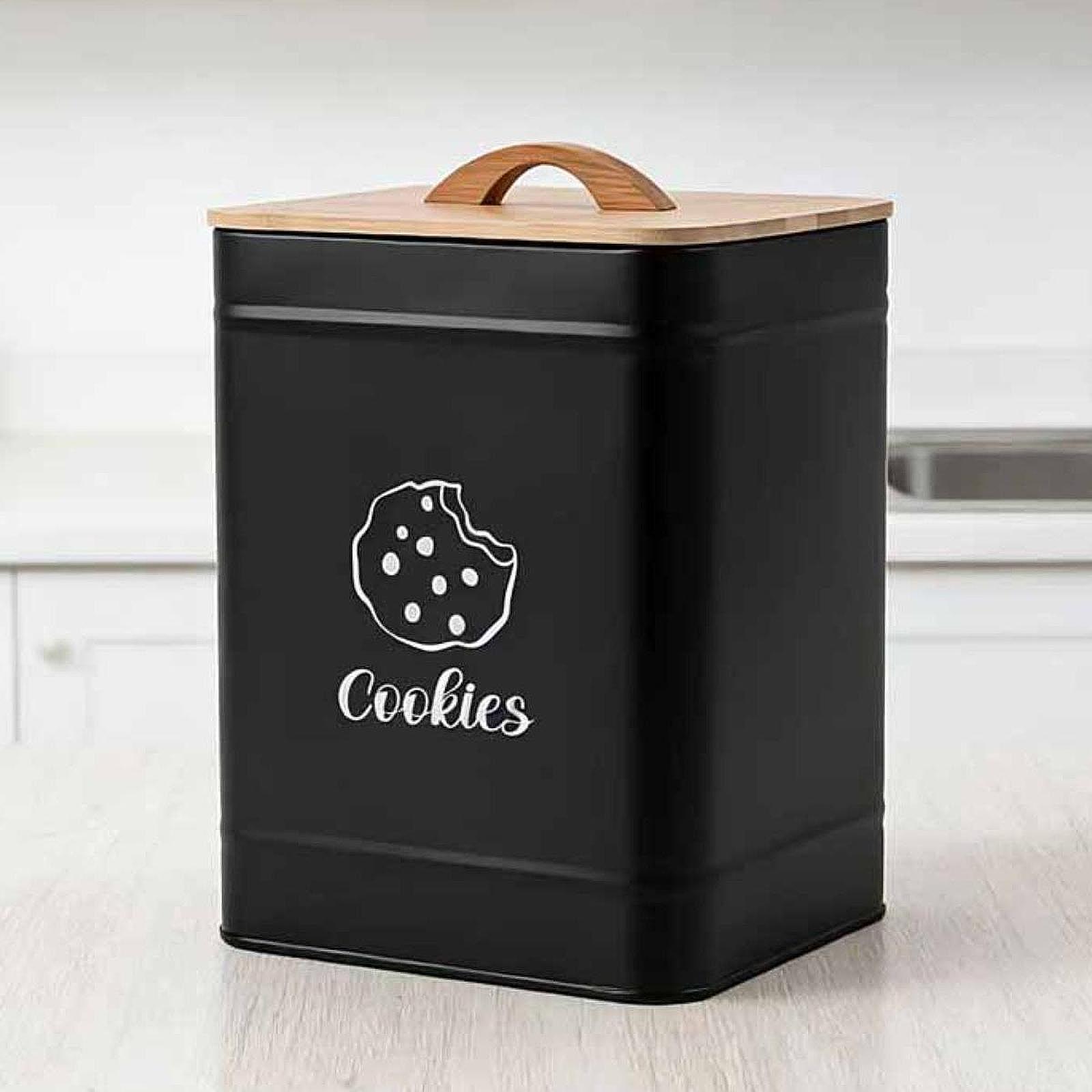 Cookie Jar Storage Tin Kitchen - огляд і ціна Kitchen Baking Counter