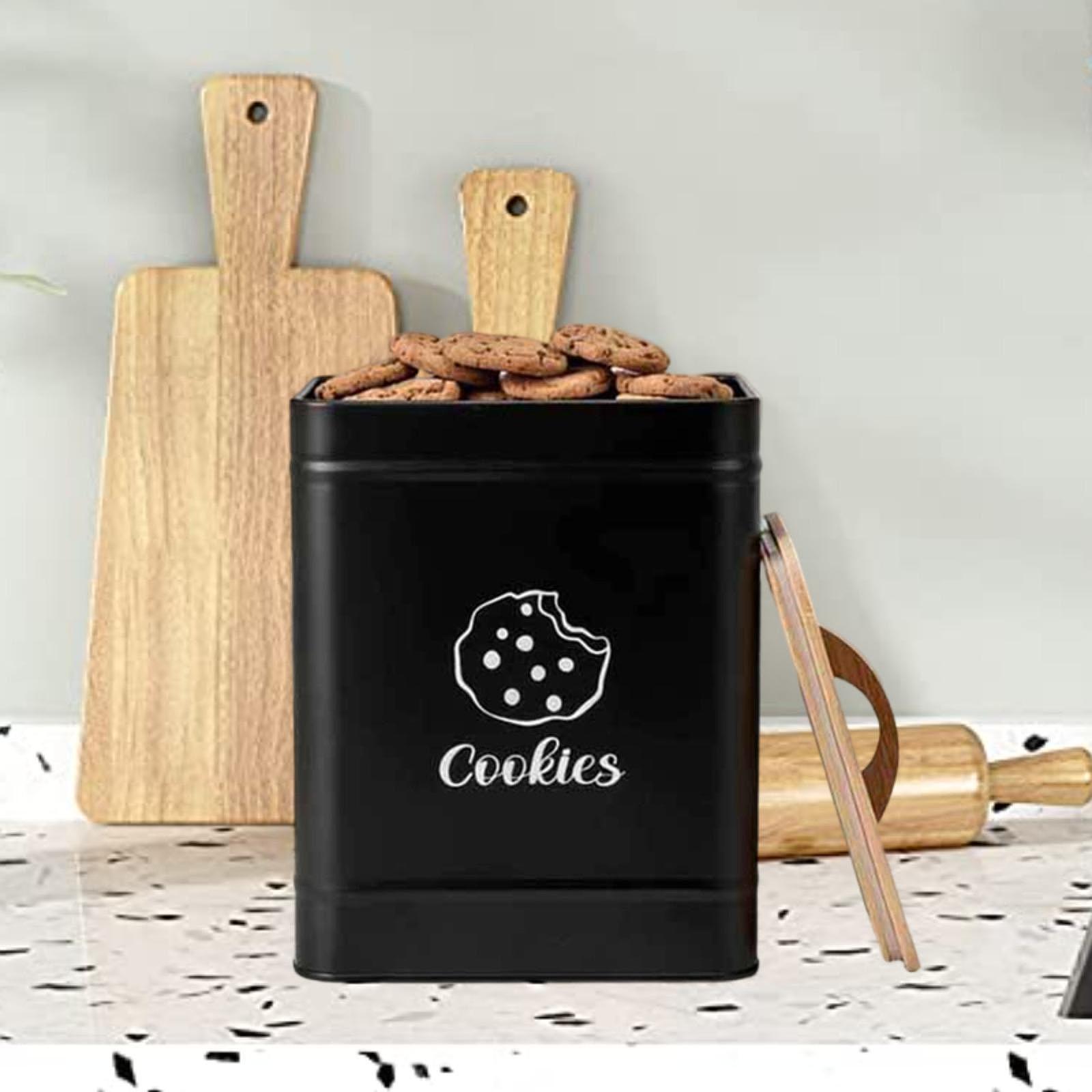 Cookie Jar Storage Tin Kitchen - огляд і ціна Kitchen Baking Counter