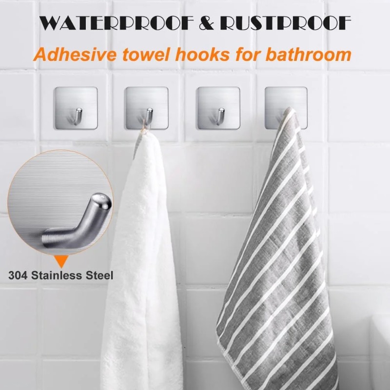 4Pcs No Drill Self Adhesive St - огляд і ціна Kitchen Zo