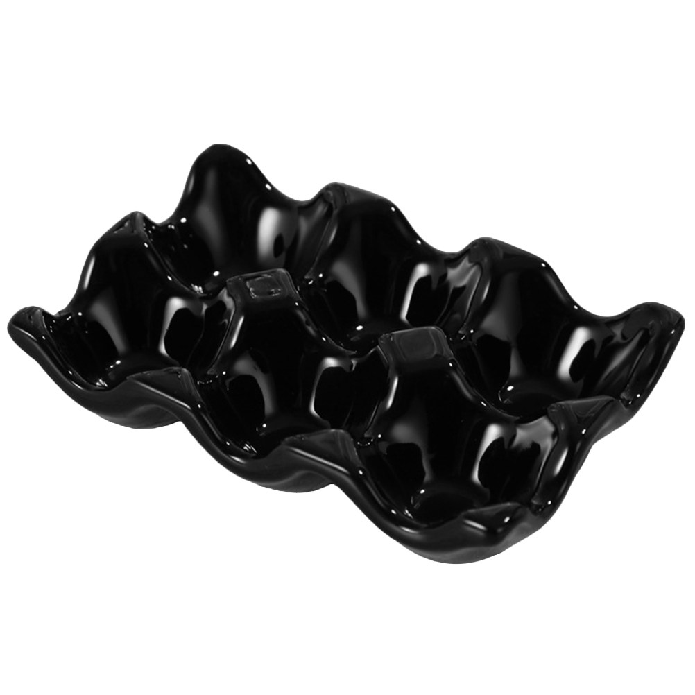 1Pcs Polished Ceramic Egg Serv - огляд і ціна Kitchen Baking Organization