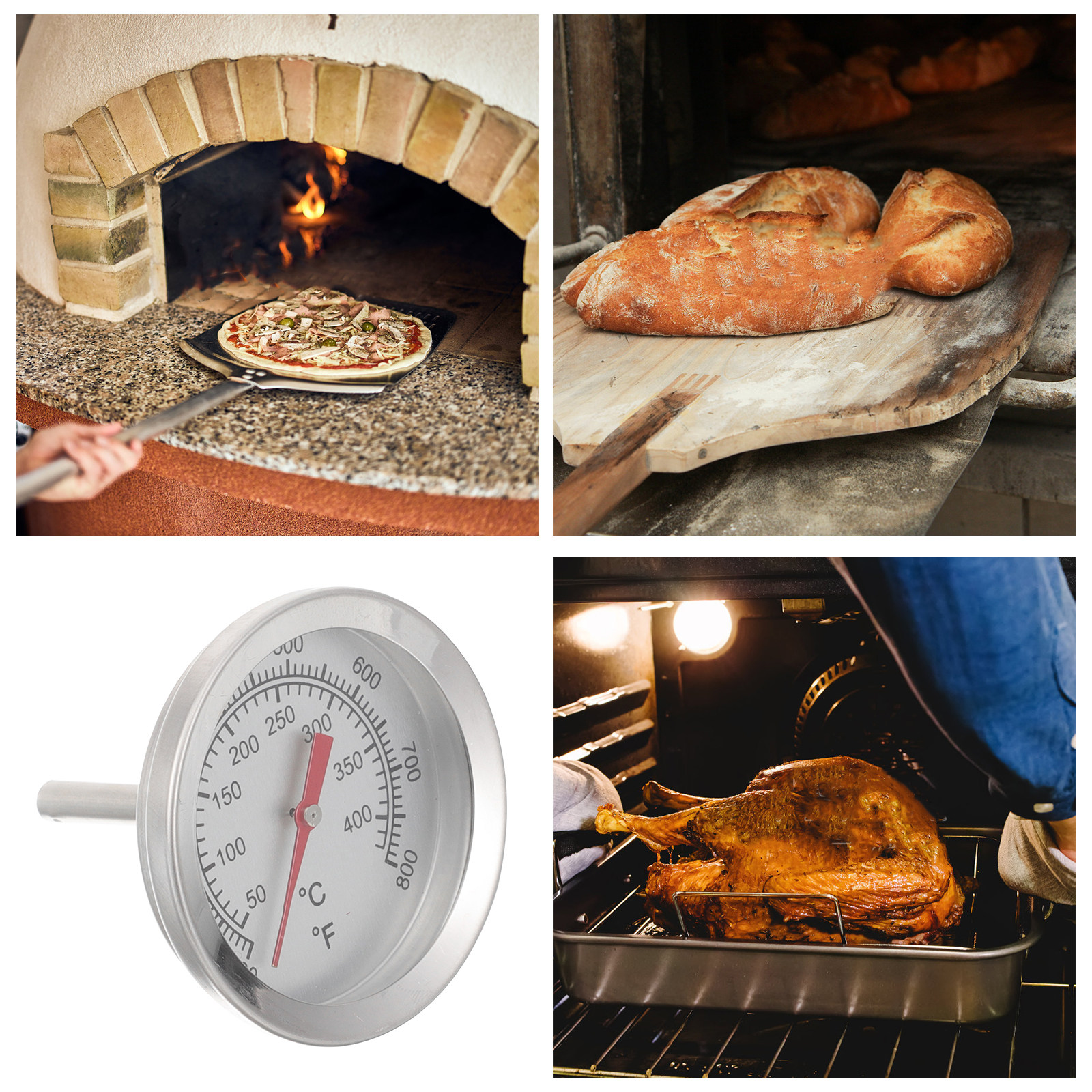 Oven Thermometer Stainless Ste - огляд і ціна Kitchen Tools In Baking
