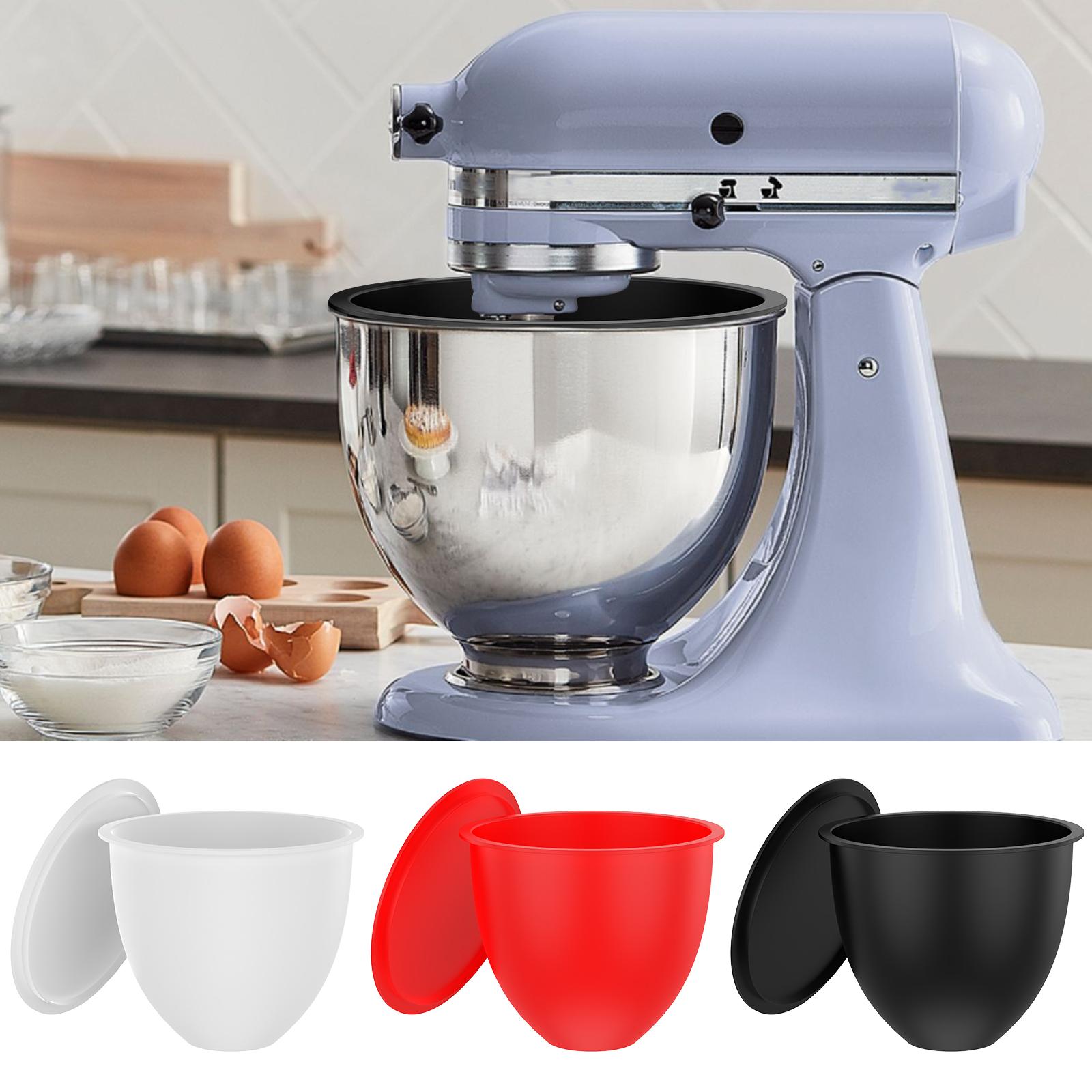 Silicone Bowl With Lids Includ - огляд і ціна Kitchenaid Baking Bowl