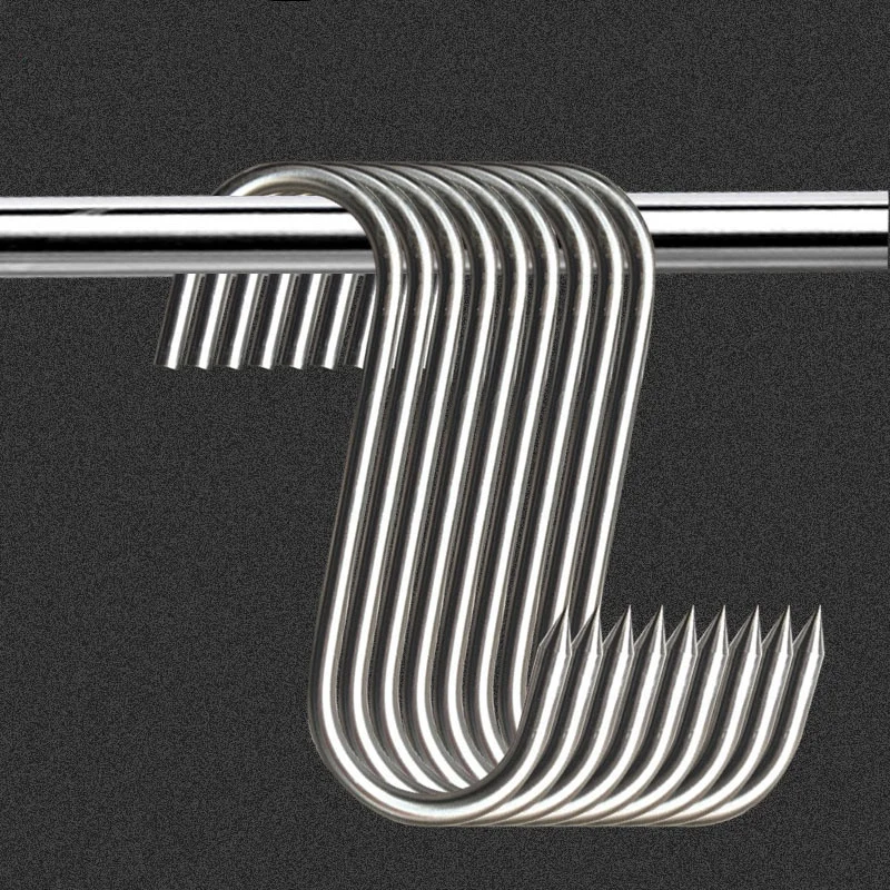 Stainless Steel S-hook With Po - огляд і ціна Kitchen Baking Organization
