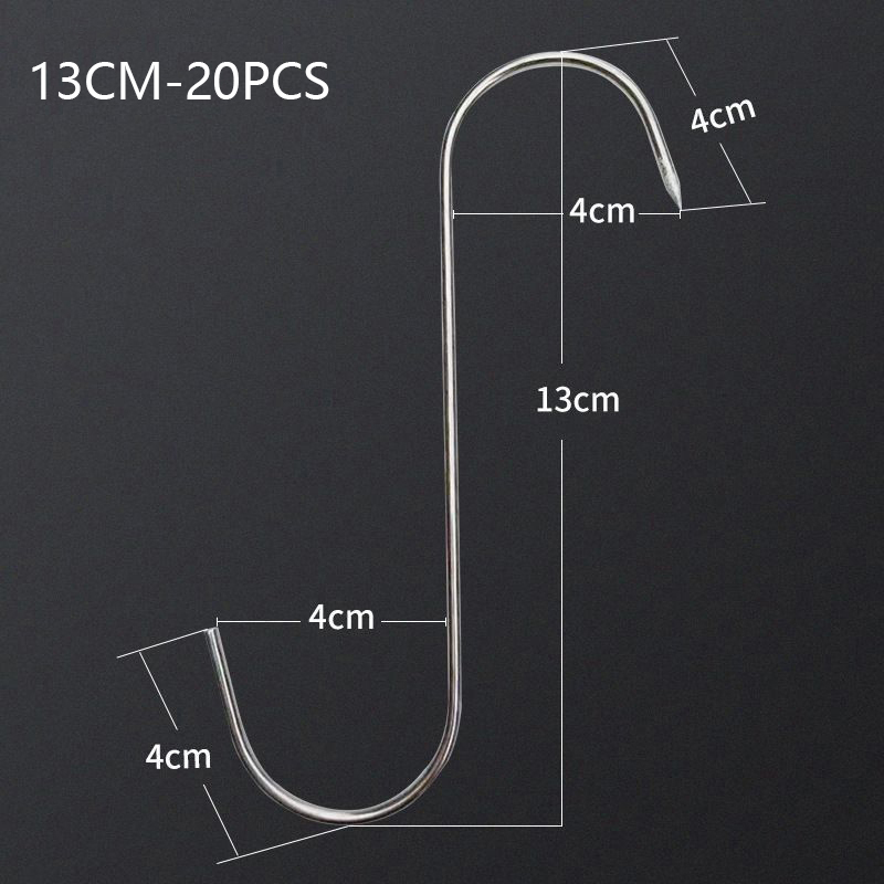 Stainless Steel S-hook With Po - огляд і ціна Kitchen Baking Organization