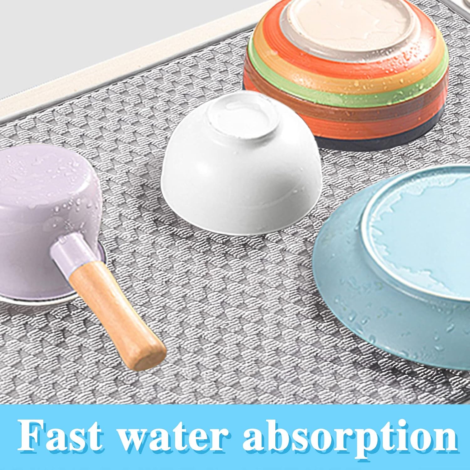 2-Pack microfiber tableware dr - огляд і ціна Kitchen Baking Counter
