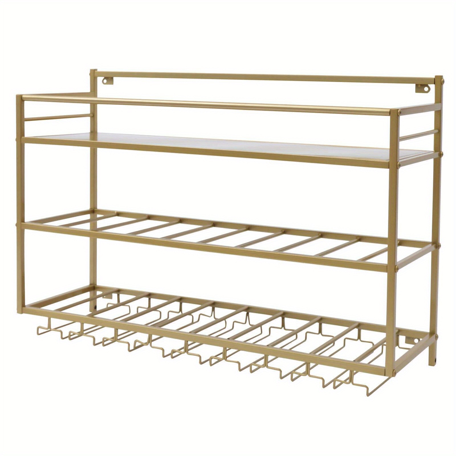 Rustic Industrial Wine Rack –  - огляд і ціна Kitchen Baking Organization