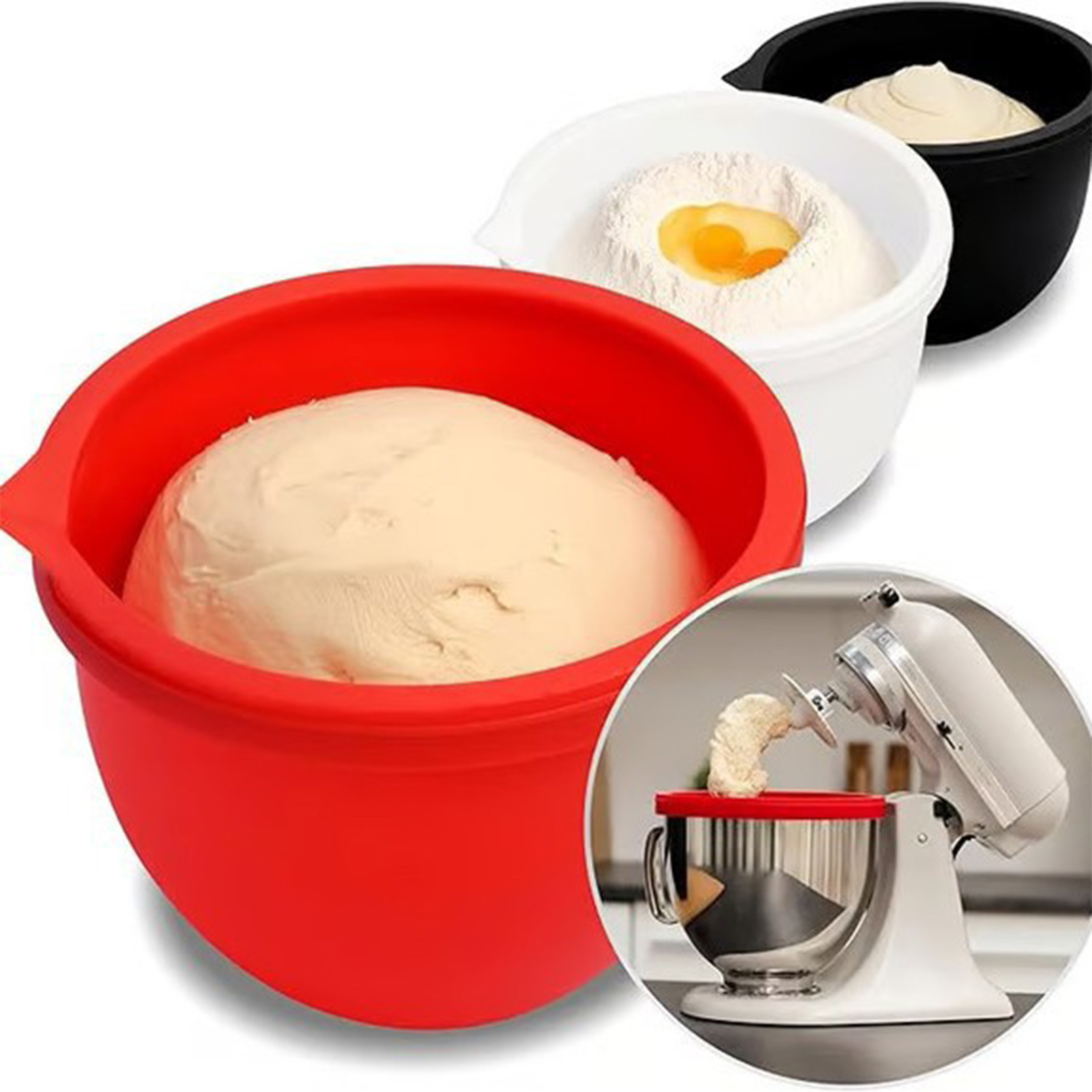Silicone Liner Mixer Attachmen - огляд і ціна Kitchenaid Baking Bowl